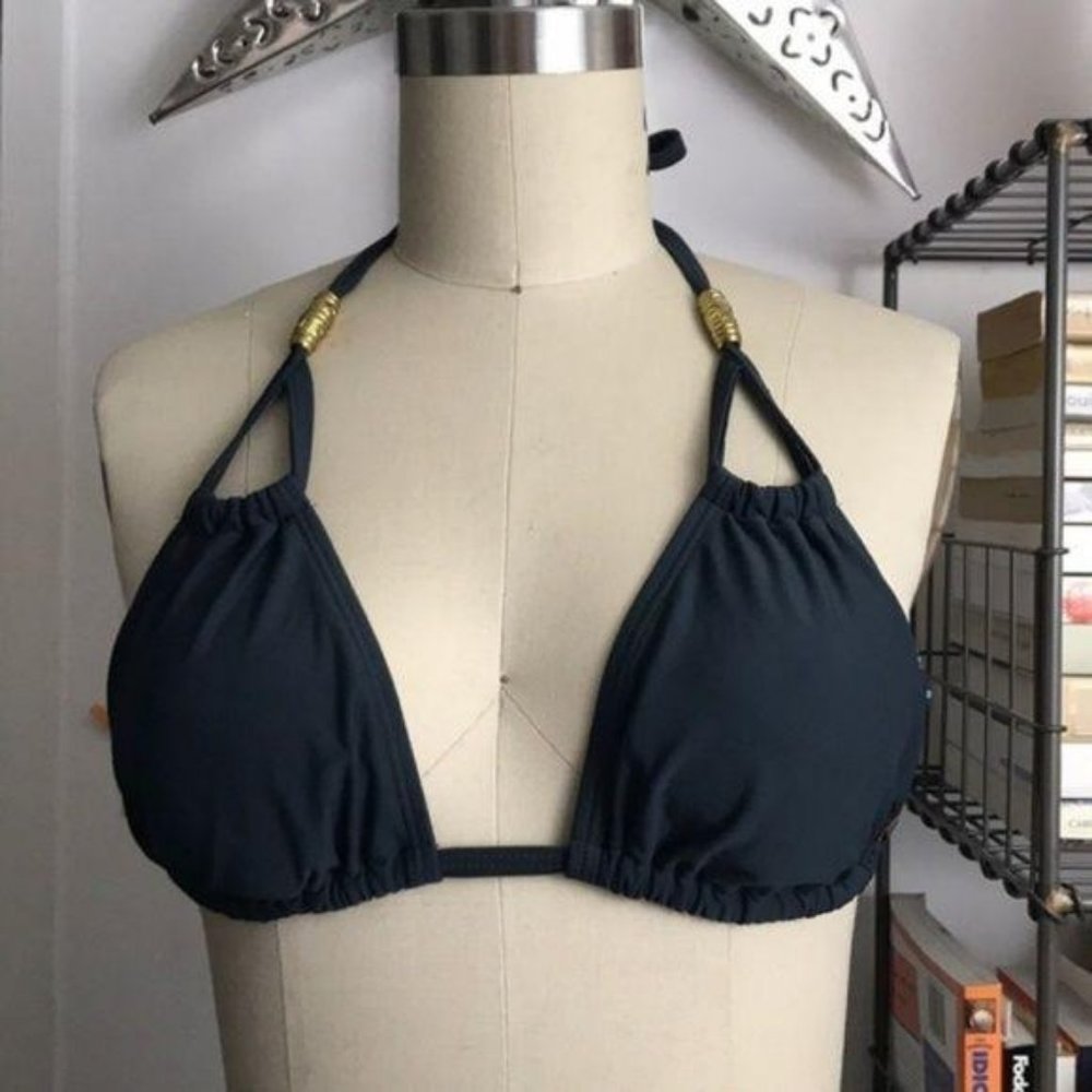 French Connection Triangle String Bikini Top - image 1